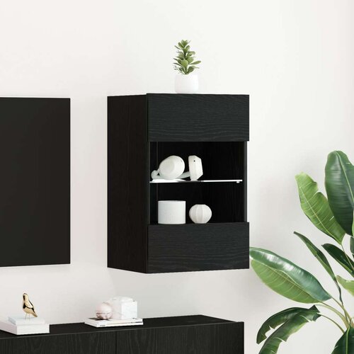  LED TV Kabinet Crni Oak 40x30x60 5cm Konstruirano drvo Cijene