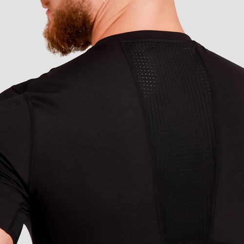 GymBeam Kompresijska majica High Black Slike