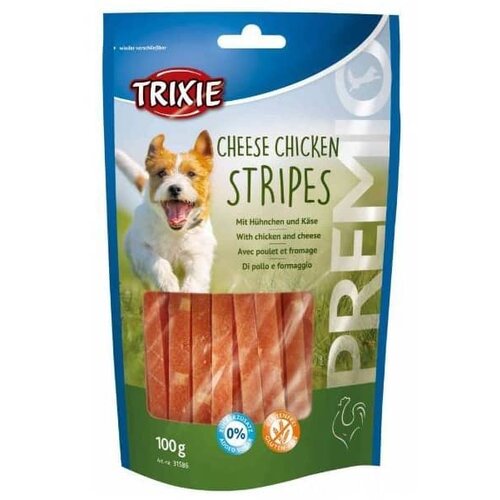 Trixie cheese chicken stripes poslastice za pse piletina i sir 100 g Cene