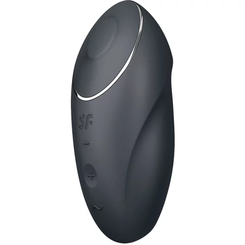 Satisfyer Tap & Climax 1 - 2u1 vibrator i stimulator klitorisa (crni)