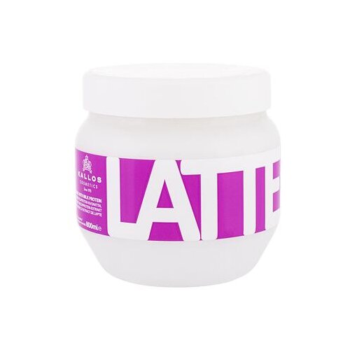Kallos Cosmetics Latte maska za kemično po&amp;scaron;kodovane lase 800 ml Slike