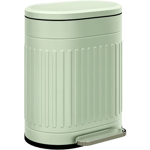 HOMCOM ko&scaron; za smeti kovina, plastika 36,5D x 31,2&Scaron; x 45V cm zeleno, (5000241940) Cene