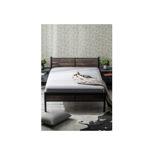Hanah home Bračni krevet K300 Black (140 x 190) Cene