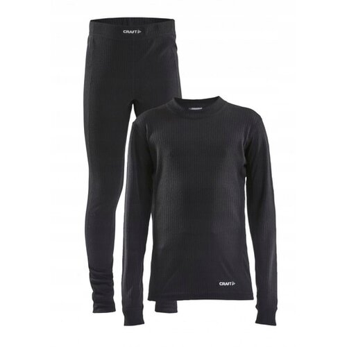 Craft otro&scaron;ki set core dry baselayer set j black Cene