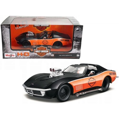 Maisto automobil 1:24 harley-davidson custom 1970 corvette 32193 Cene