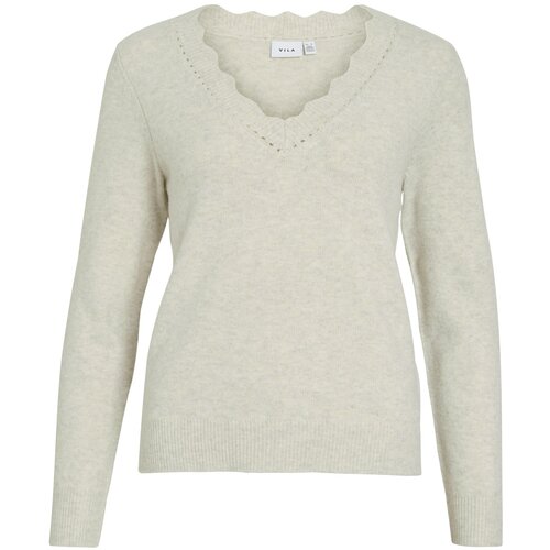 Vila Pulover &amp;#039;VINIKOLINA&amp;#039; naravno bela Slike