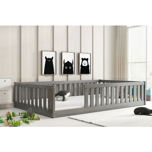 BestBed Postelja BELLA SIMA - 120x200cm v ve barvah-Siva Slike