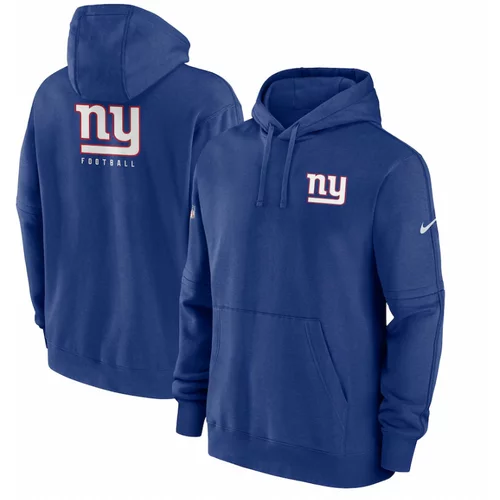 Nike New York Giants Club Sideline Fleece Pullover pulover sa kapuljačom