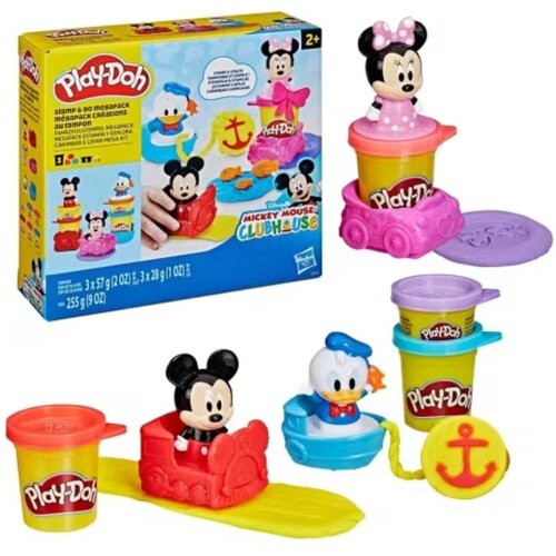 Hasbro Play-Doh: Disney Jr. Stamp &amp;amp;amp, Go Megapack komplet modelirne mase - Slike