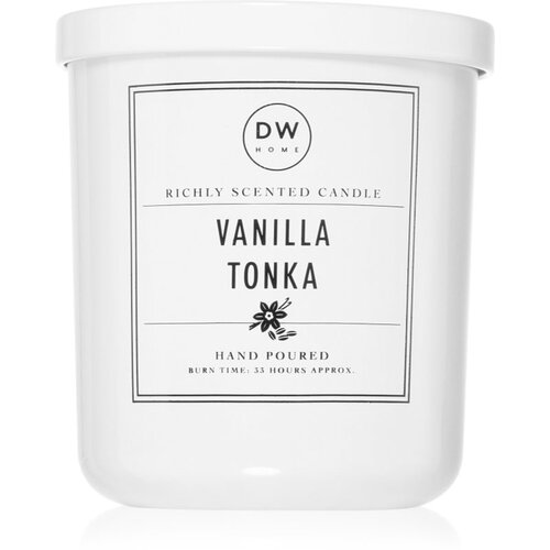 DW Home Vanilla Tonka di&amp;scaron;eča sveča 263 g Slike