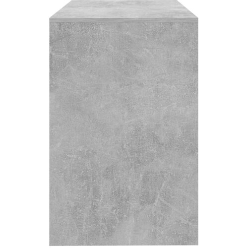  Radni stol boja betona 101 x 50 x 76,5 cm od konstruiranog drva Slike