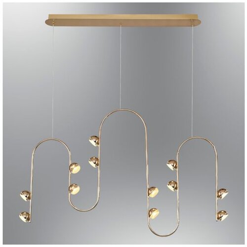 Opviq luster Aster 2843-12AS-03, LED 32 W, žuti Slike