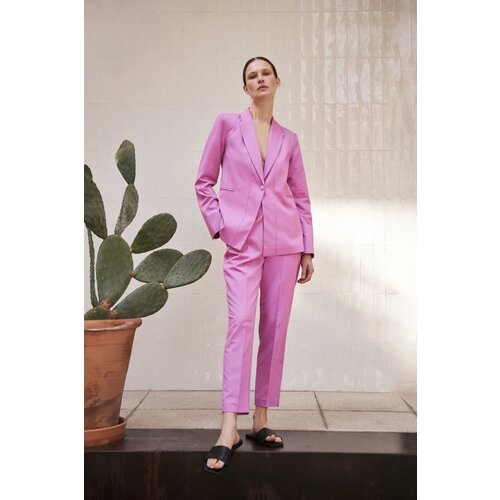 Marisse Women&amp;#039;s Trousers L-Sp-4314 D.Pink Slike