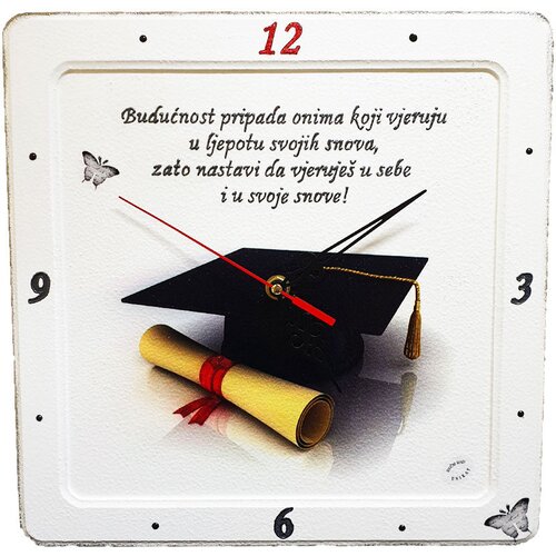  Poklon za diplomu - Zidni sat &Scaron;17011 Cijene