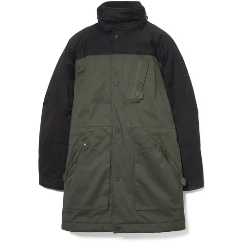 Timberland Prehodna jakna siva / črna