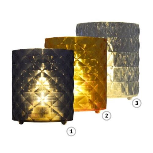 Mini LED svecnjak Providni 60x70mm (cena je za 1kom) Cene