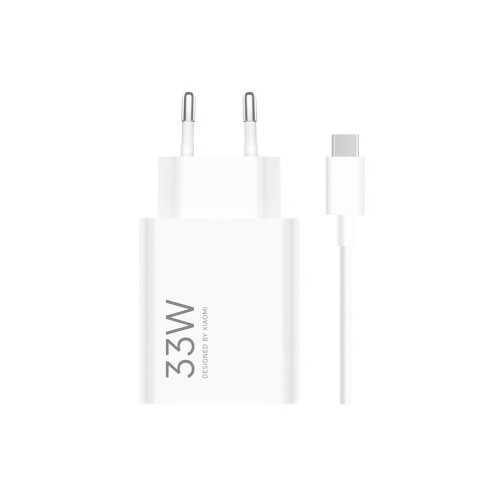 Xiaomi kućni punjač 33W Type A na Type C sa kablom beli Slike