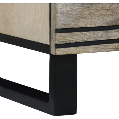 VidaXL Komode s ladicama Ostalo s pohranom 2 pcs Bijela 60 x 33,5 x 75 cm Slike