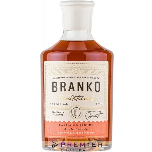 Belgrade Urban Distillery Branko Rakija od Jabuke 0.70l Slike