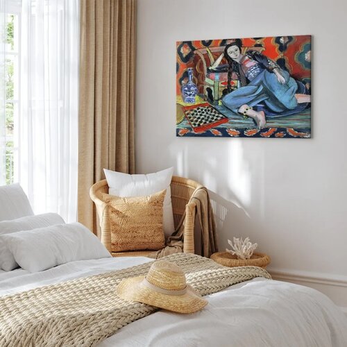  Slika - Henri Matisse &amp;ndash; Odalisque with Turkish Chair 30x20 Na talijanskom platnu Slike