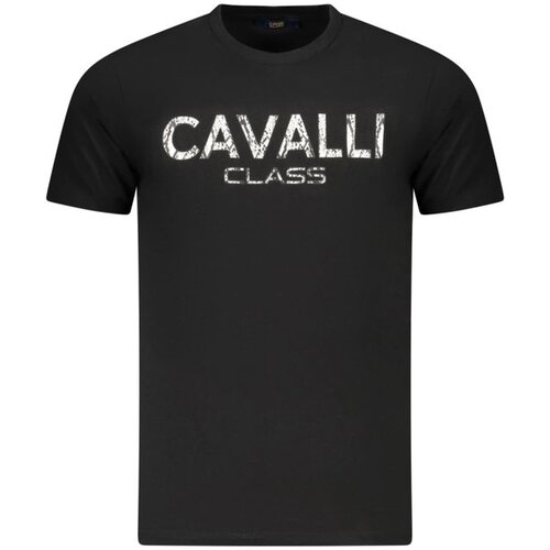 Cavalli Class Mu&scaron;ka Majica Kratkih Rukava Crna Cijene