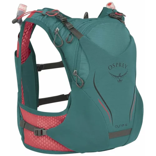 Osprey ruksak za trčanje koji omogućuje jednostavnu hidrataciju i slobodno te nesmetano kretanje. DYNA 6 Turkizan