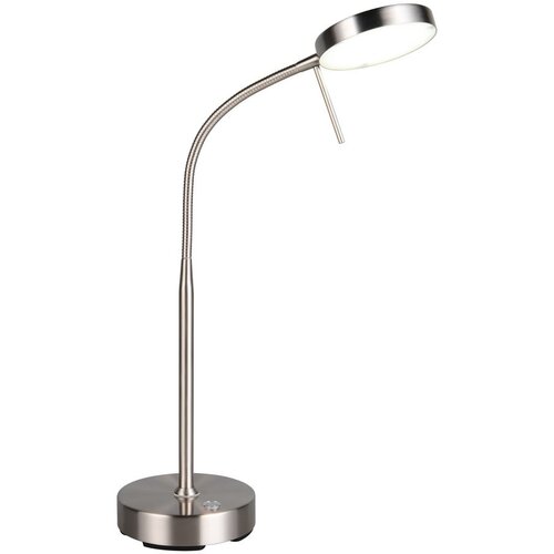  LED namizna svetilka v srebrni barvi (višina 45 cm) Moreno – Cene