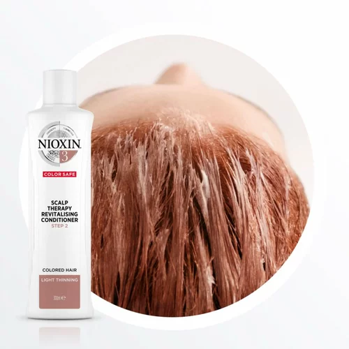 Nioxin system 3 Color Safe Scalp Therapy regenerator za jačanje obojene kose 300 ml za žene