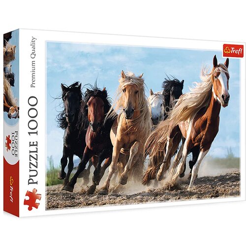 Trefl line 10446 puzzle 1000 konji ( t10446 ) Cene