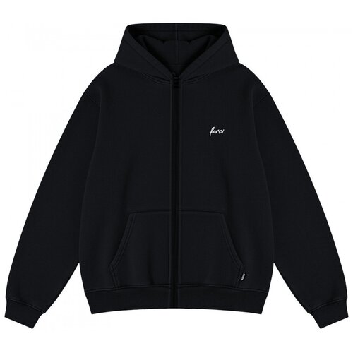 Farci Puloverji Hoddie zip piano Črna Slike