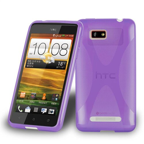 Cadorabo Case, združljiv s HTC v pastelni vijolični barvi - za&scaron;čitni pokrov iz fleksibilnega silikona TPU, (20589830) Cene