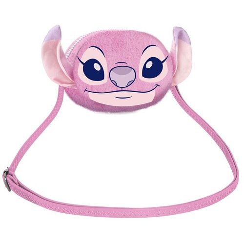 Disney Stitch Mini plišana torbica za rame Angel, 7 x 17 x 13 cm Cene