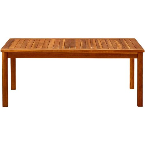 VidaXL Vrtni stolić za kavu 110 x 60 x 45 cm masivno bagremovo drvo Slike