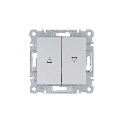 HAGER prekidač za žaluzine 10A 1P lumina sivi WL0312 Slike