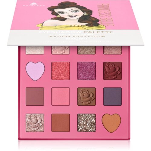 Mad Beauty Disney Princess Belle paleta sjenila za oči 14x1.3 g Cijene