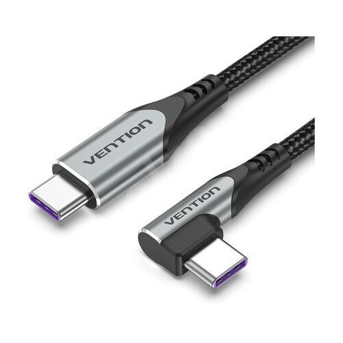 Vention USB 2.0 C Male Right Angle to C Male 5A Cable 2M Gray Cijene