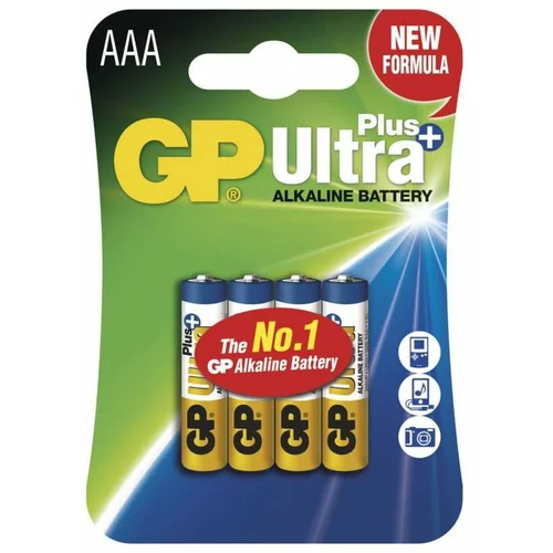 Emos Komplet 4 alkalnih baterij EMOS GP Ultra Plus AAA