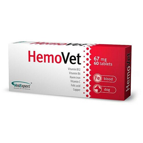 VetExpert hemovet preparat za pse i mačke za eritropoezu - Cene