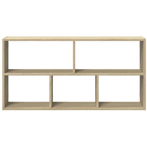  Zidna polica boja hrasta sonome 100 x 25 x 50 cm drvena Slike