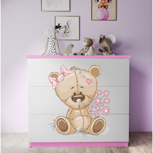 HAPPYKIDS DREAMY LADIAR MEDVJEDI (VIE BOJA)-roza Slike