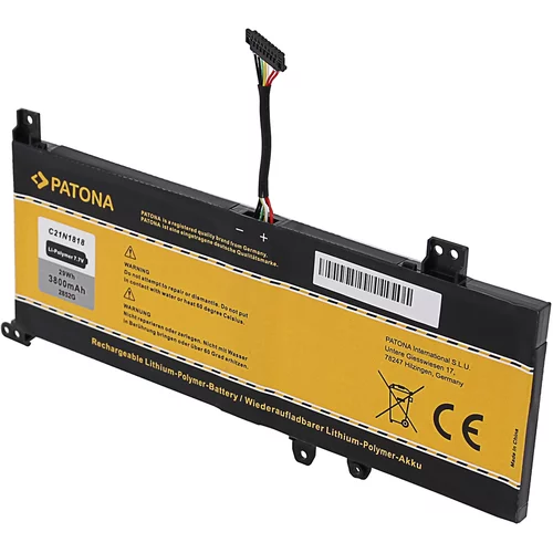 Patona Baterija za Asus VivoBook 14 X412 / X412D / X412F, C21N1818, 3800 mAh