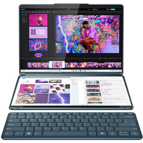 Lenovo Yoga Book 9 Intel Core Ultra 7 155U /2x13.3" /2.8K OLED MT /32GB /1TB UMA /W11P prenosni računalnik, (21328954) Cene