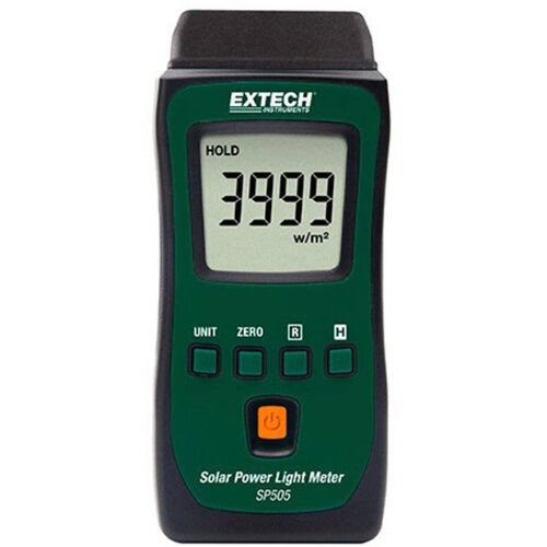 Extech Mjerač solarne energije SP505 0 - 3999 W/m&amp;sup2; Kalibriran po Tvornički standard (vlastiti) Slike