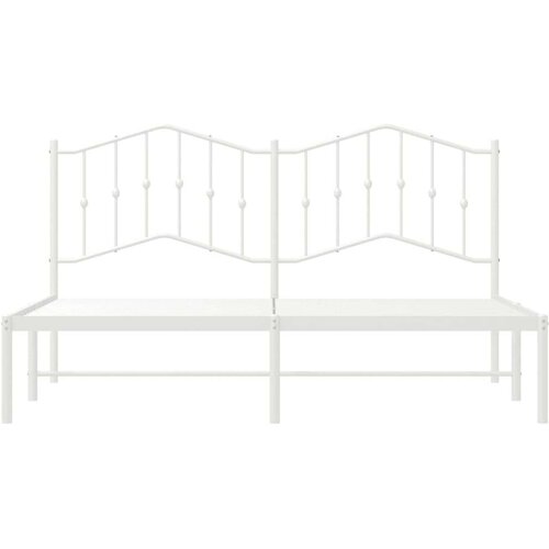  okvir za krevet s uzglavljem bijeli 183x213 cm Slike