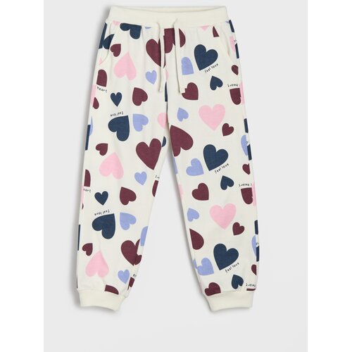 Sinsay Jogger trenirka s motivom srca fleece Slike
