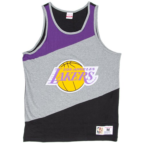Mitchell And Ness los angeles lakers hwc colorblocked cotton tank top majica Cene