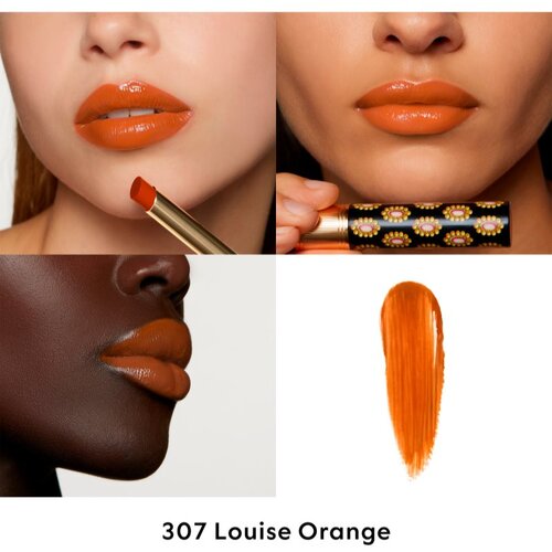 Gucci Beauty Rouge de Beaut&amp;eacute; Brillant hidratantni ruž za usne nijansa 307 Louise Orange 1.8 g Slike