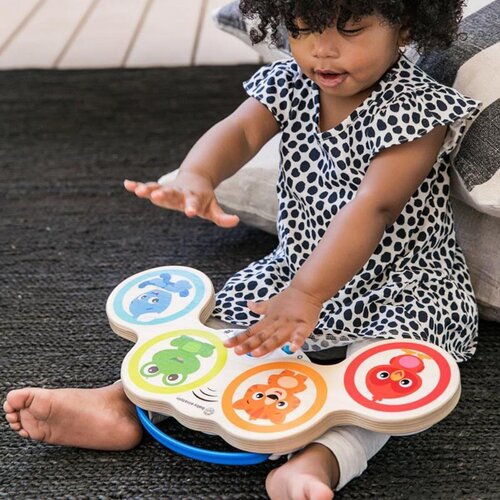 BABY EINSTEIN Magic Touch Drums Wooden glazbena igračka od drva 6m+ 1 kom Slike