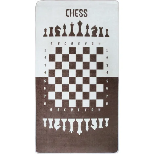 Mani Textile Chess Children's Rug Smeđa