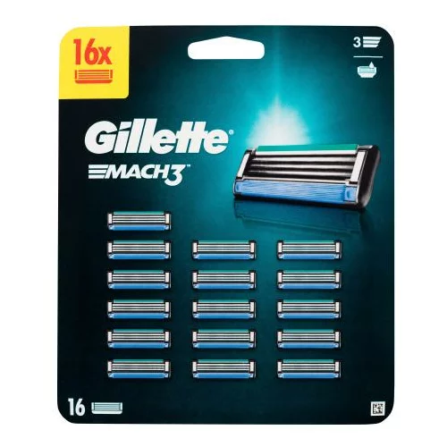 Gillette Mach3 Set rezervne britvice 16 kom za moške